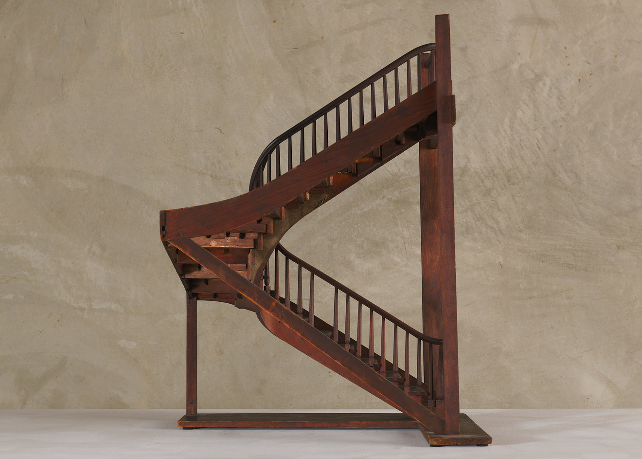 UNUSUALLY LARGE STAIRCASE MAQUETTE